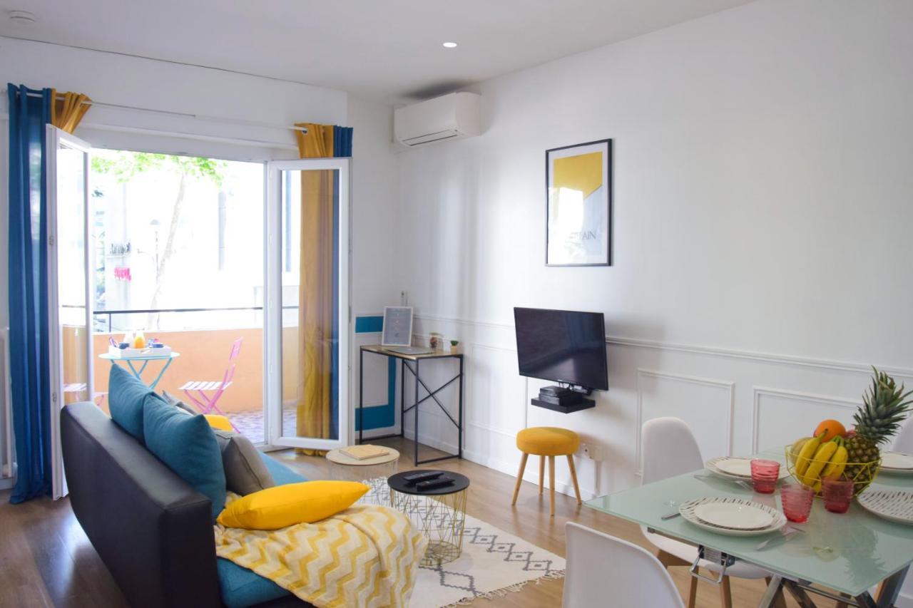- Luxury Appart Climatise Plage - Cannes Exteriör bild